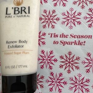 L'BRI Renee Body Exfoliator NEW Holiday Collection GREAT GIFT With Bonus Bag